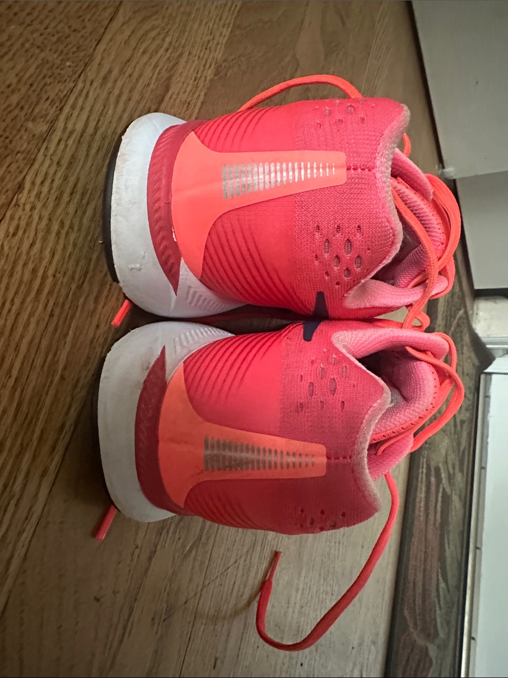 Nike Women’s Athletic Sneakers in Bright Coral Pink - Picture 4 of 5